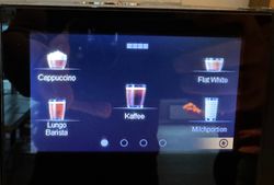 coffee machine selection
